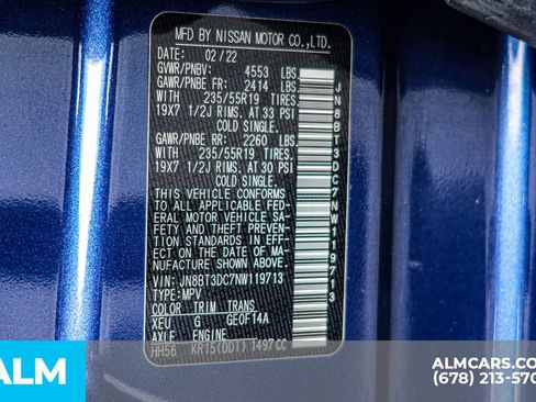 Used 2022 Nissan Rogue Platinum w/ Head-Up Display Package image 57