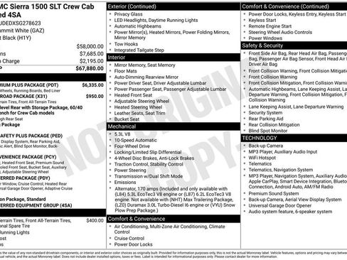 Used 2025 GMC Sierra 1500 SLT w/ SLT Premium Plus Package AWD/4WD image 5