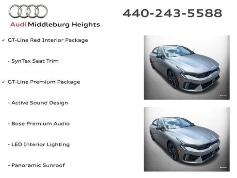 Used 2025 Kia K5 GT-Line w/ GT-Line Premium Package AWD/4WD image 6
