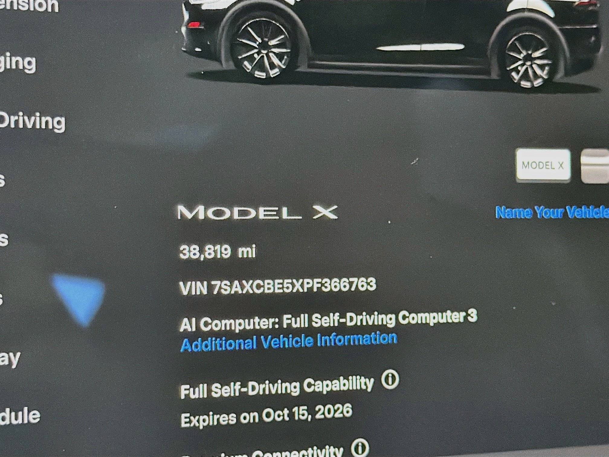 Used 2023 Tesla Model X AWD/4WD image 8