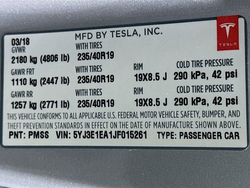 Used 2018 Tesla Model 3 Long Range image 12