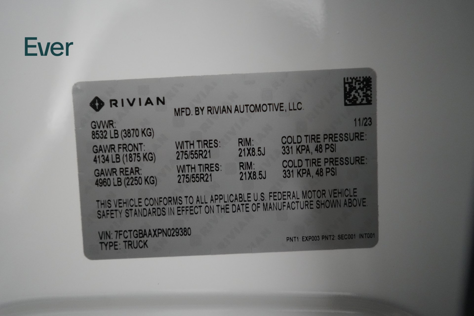 Used 2023 Rivian R1T Adventure Dual AWD/4WD image 30