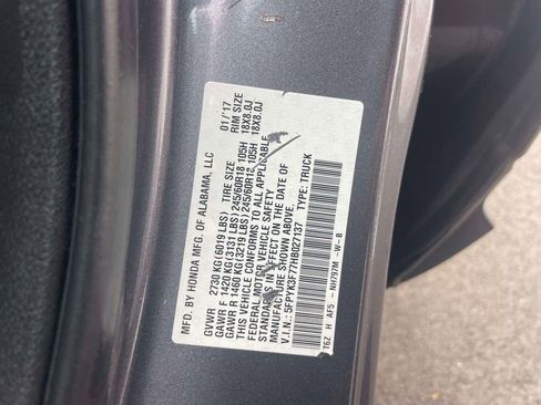 Certified 2017 Honda Ridgeline RTL-E image 18