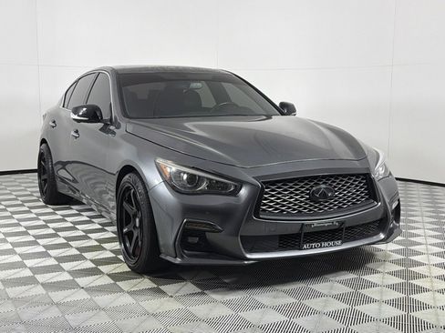 Used 2019 INFINITI Q50 Red Sport 400 w/ All Weather Package (L93) AWD/4WD image 3