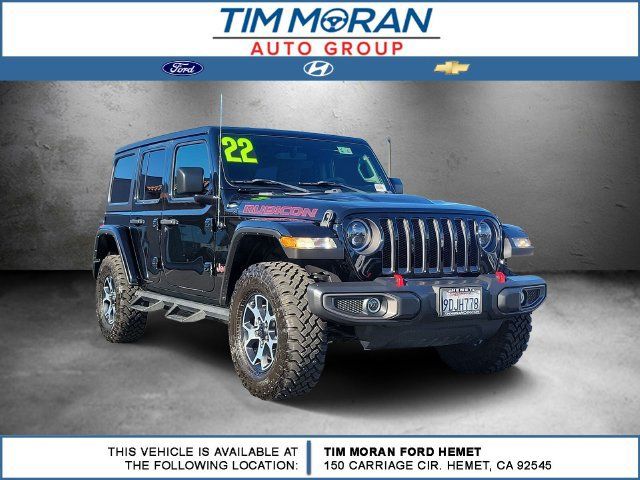 Used 2022 Jeep Wrangler Unlimited Rubicon AWD/4WD image 1