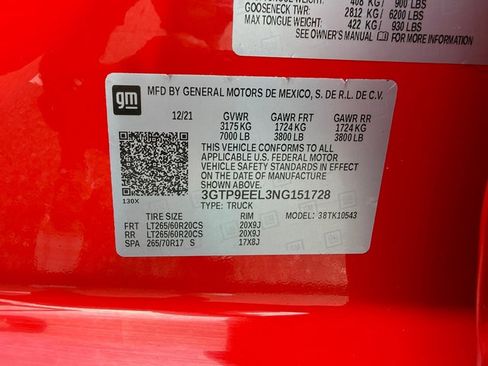 Used 2022 GMC Sierra 1500 AT4 w/ AT4 Premium Package image 39