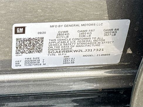Used 2020 Buick Enclave Essence w/ LPO, Cargo Package FWD image 32