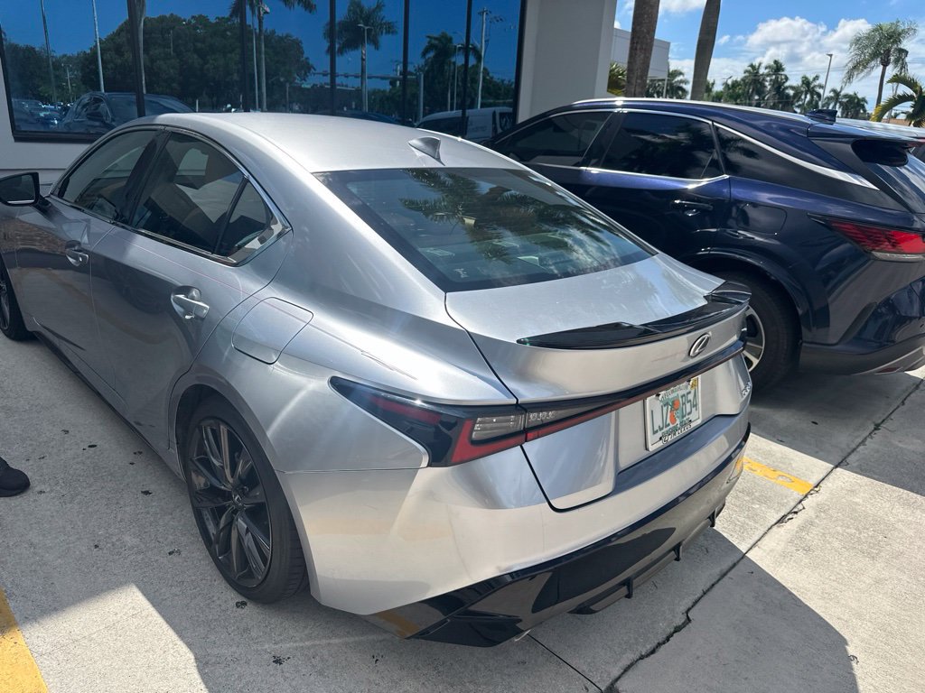 Used 2024 Lexus IS 350 F Sport w/ Accessory Package 2 RWD image 8
