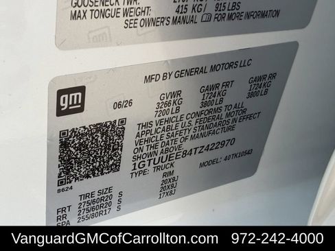 New 2026 GMC Sierra 1500 AT4 w/ AT4 Premium Package AWD/4WD image 25
