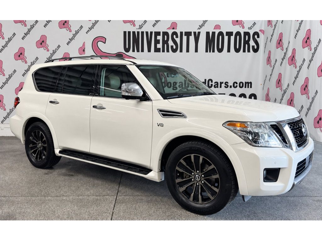 Used 2019 Nissan Armada Platinum w/ Captain's Chairs Package RWD image 3