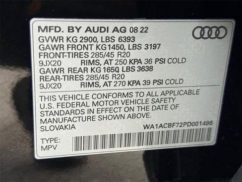 Used 2023 Audi Q7 2.0T Premium w/ Convenience Package image 28