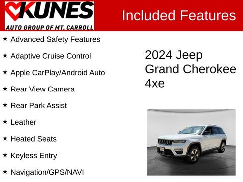 Used 2024 Jeep Grand Cherokee Limited 4xe AWD/4WD image 3