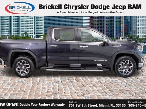 Used 2022 GMC Sierra 1500 SLT w/ SLT Premium Package RWD image 8