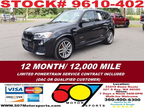 Used 2016 BMW X3 xDrive35i AWD/4WD image 2