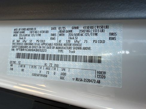 Used 2025 Ford Transit 250 148 Medium Roof image 25