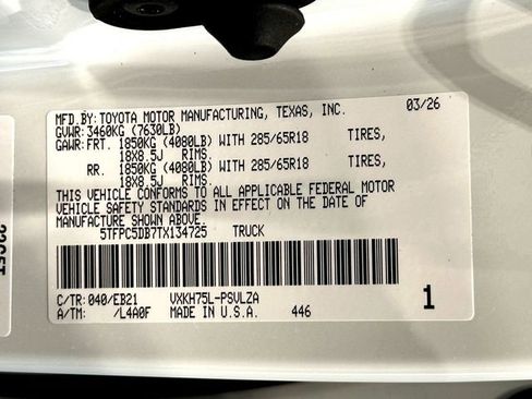 New 2026 Toyota Tundra TRD Pro image 23