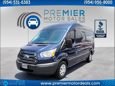 Used 2015 Ford Transit 350 148 Medium Roof RWD image 1