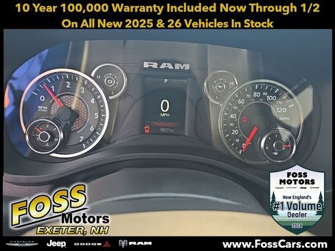 Certified 2025 RAM 1500 Tradesman w/ Night Edition image 26