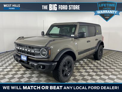 New 2025 Ford Bronco Big Bend w/ Black Diamond Package