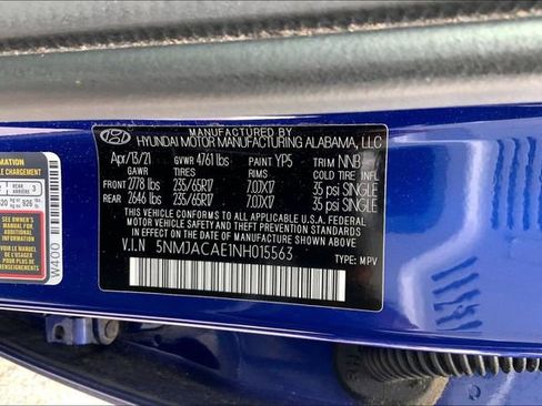 Used 2022 Hyundai Tucson SE AWD/4WD image 4