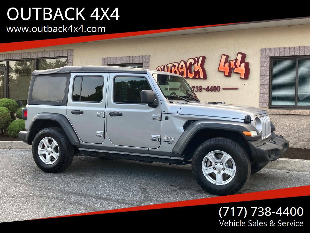 Used 2020 Jeep Wrangler Unlimited Sport S AWD/4WD image 1