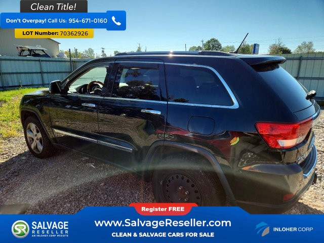 Used 2013 Jeep Grand Cherokee Overland AWD/4WD image 3