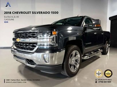 Used 2018 Chevrolet Silverado 1500 LTZ w/ LTZ Plus Package