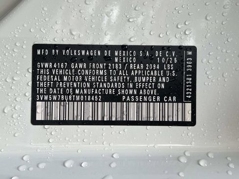 New 2026 Volkswagen Jetta S image 25