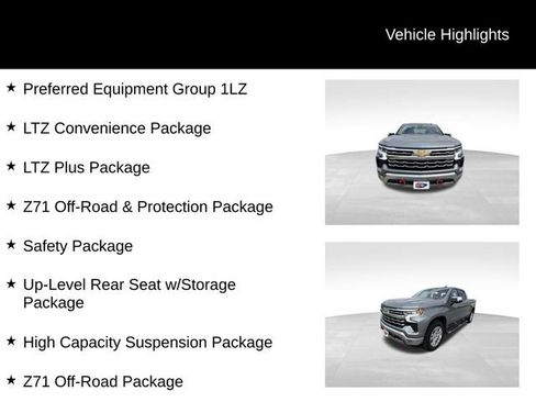 Certified 2023 Chevrolet Silverado 1500 LTZ AWD/4WD image 13