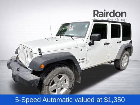 Used 2016 Jeep Wrangler Unlimited Sport w/ Quick Order Package 24S AWD/4WD image 3