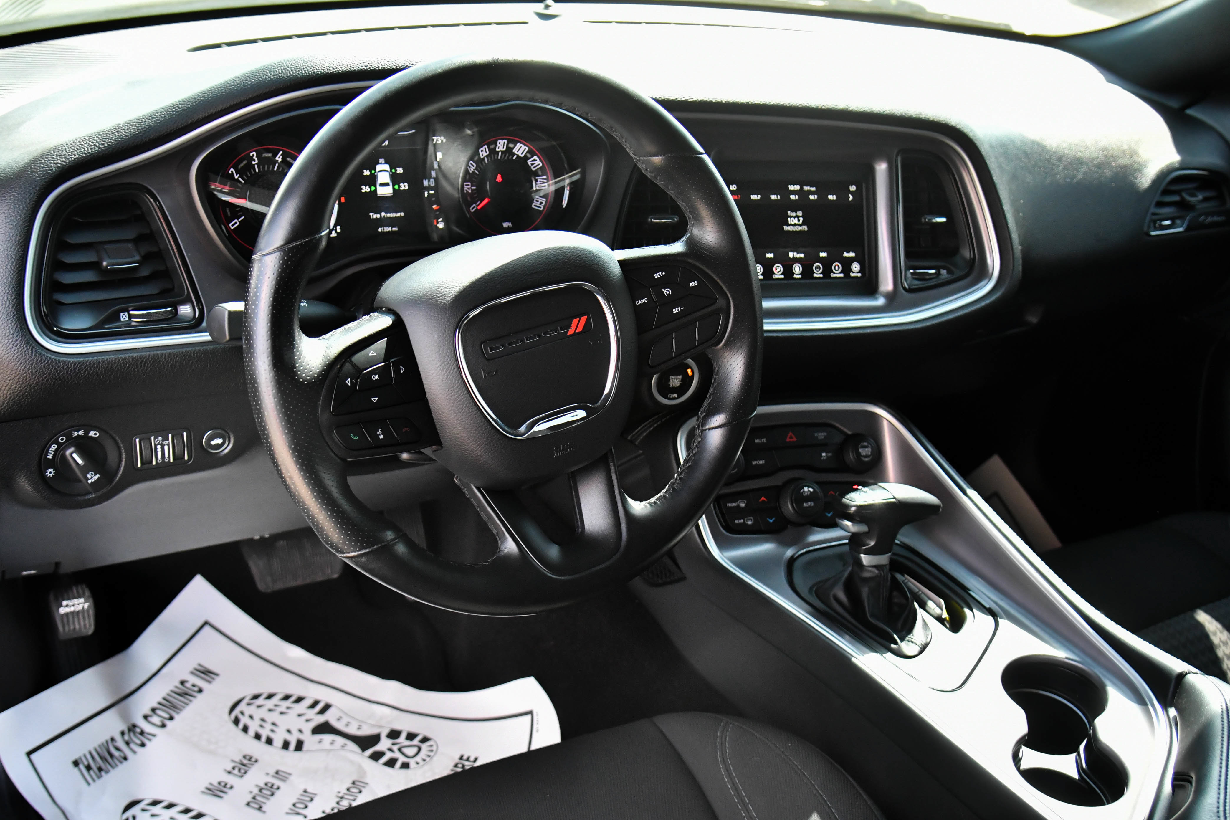 Used 2022 Dodge Challenger SXT w/ Blacktop Package RWD image 14