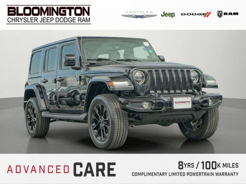 Used 2022 Jeep Wrangler Unlimited Sahara image 1