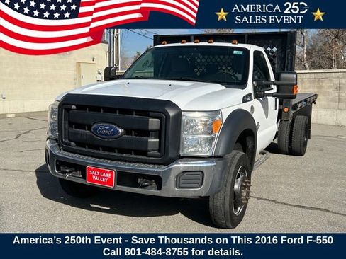 Used 2016 Ford F550 4x4 Regular Cab Super Duty image 2