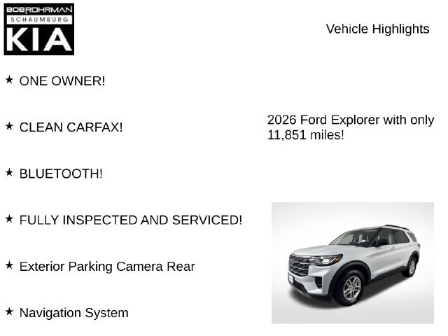 Used 2026 Ford Explorer Active AWD/4WD image 7