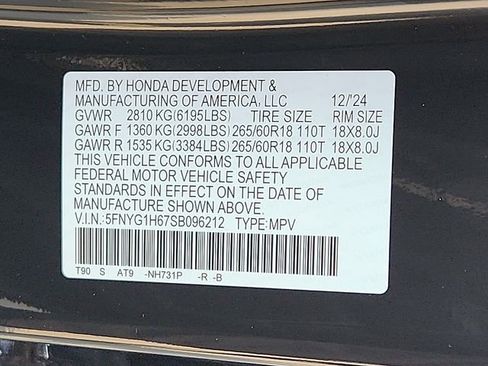 Used 2025 Honda Pilot TrailSport image 27