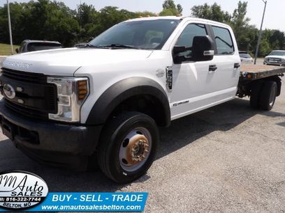 Used 2018 Ford F550 4x4 Crew Cab Super Duty w/ Power Equipment Group