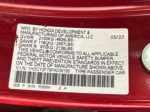 Used 2023 Honda Accord Sport image 40