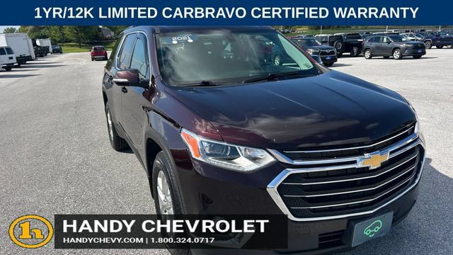 Certified 2021 Chevrolet Traverse LT AWD/4WD image 1