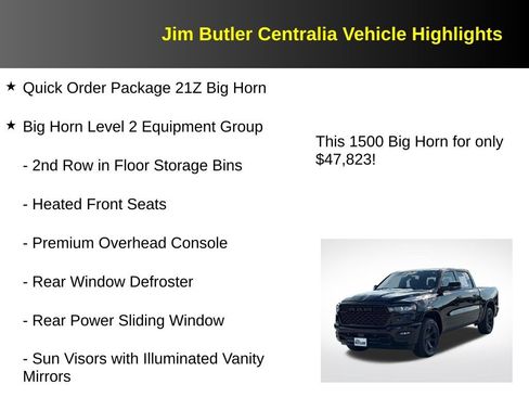 Used 2026 RAM 1500 Big Horn AWD/4WD image 6