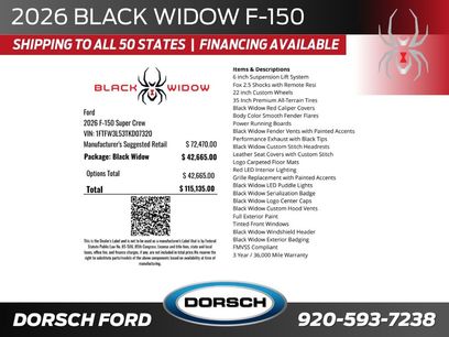 New 2026 Ford F150 XLT w/ Equipment Group 303A High