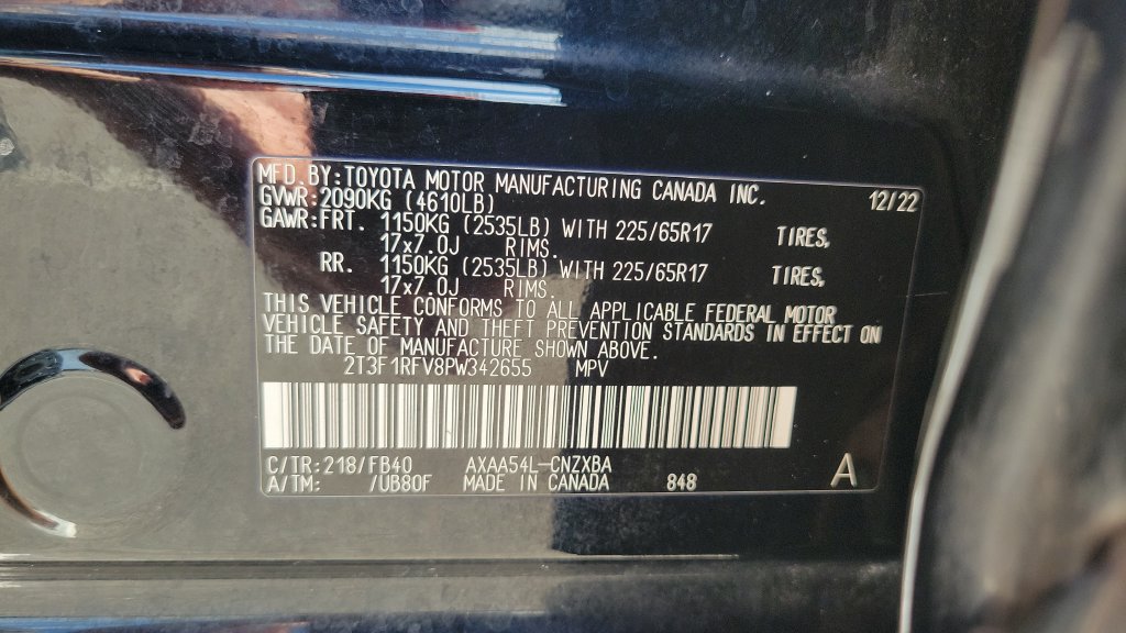 Certified 2023 Toyota RAV4 LE AWD/4WD image 22