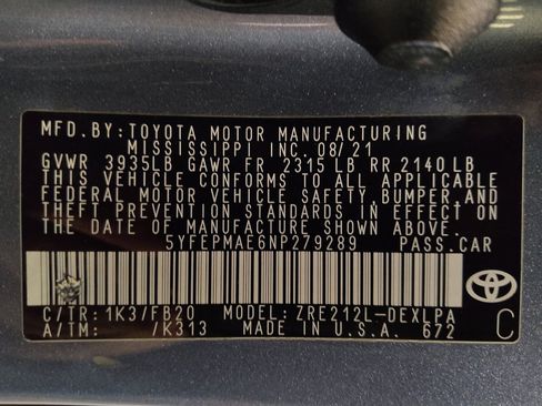 Used 2022 Toyota Corolla LE image 33