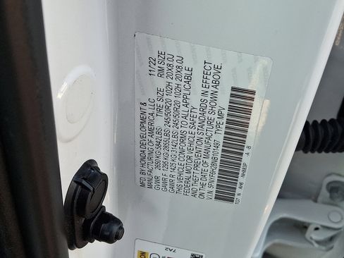 Certified 2022 Honda Pilot Special Edition image 27