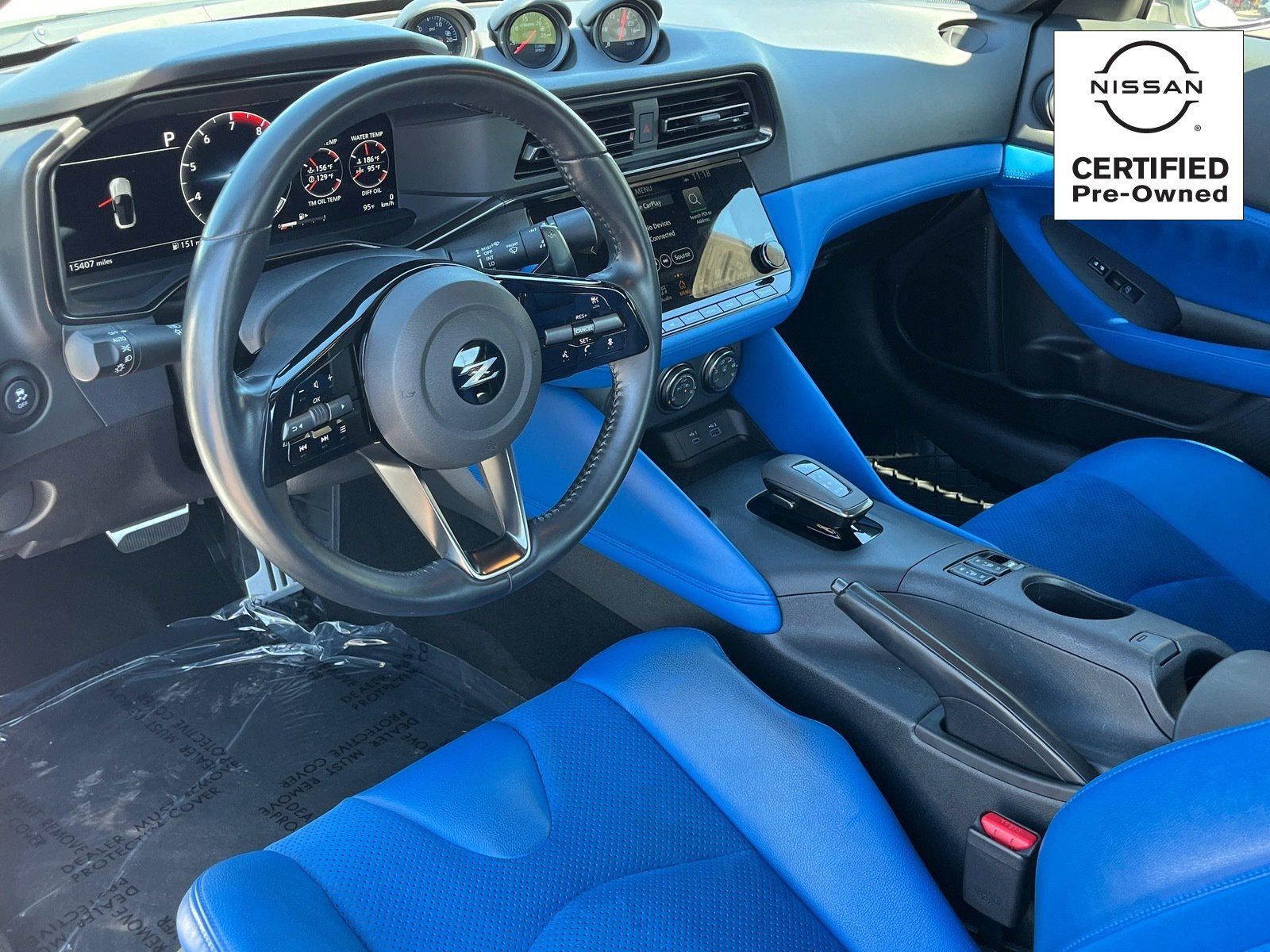 Certified 2024 Nissan Z Performance w/ Floor Mat Package RWD image 15