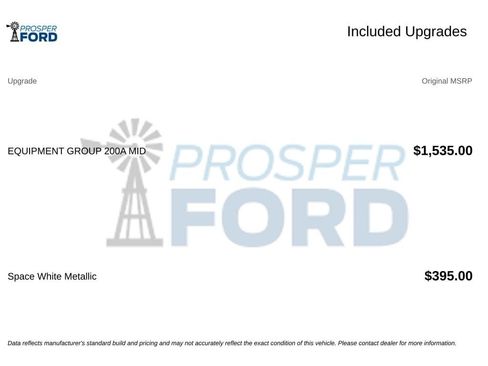 Used 2025 Ford F150 STX w/ Equipment Group 200A AWD/4WD image 3