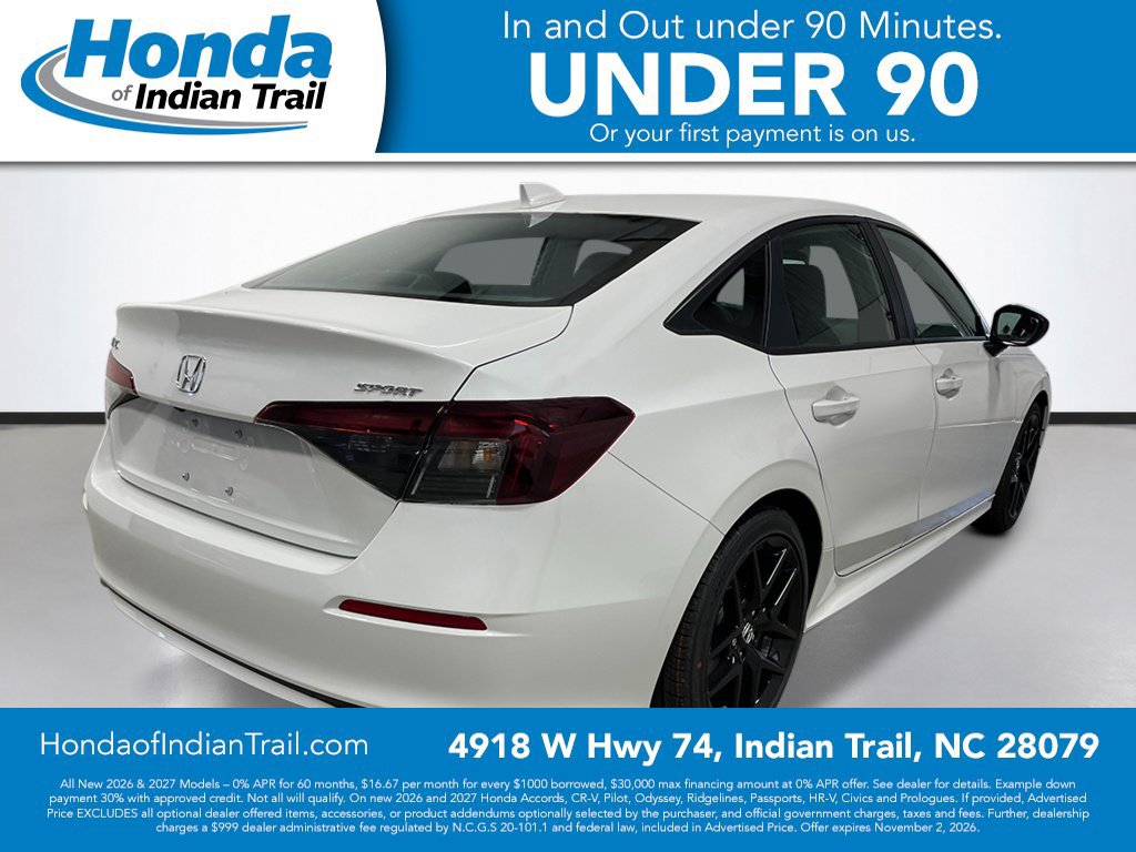 New 2026 Honda Civic Sport image 3
