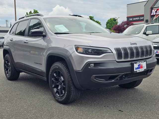 Used 2022 Jeep Cherokee Trailhawk w/ Premium Leather Package AWD/4WD image 1