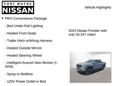Used 2023 Nissan Frontier PRO-4X w/ Pro Convenience Package image 8