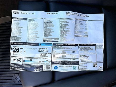 New 2026 Cadillac CT5 Sport image 14