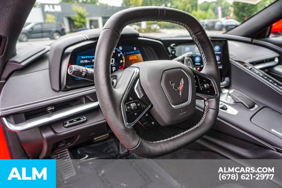 Used 2021 Chevrolet Corvette Stingray Preferred Cpe w/ Z51 Performance Package RWD image 30